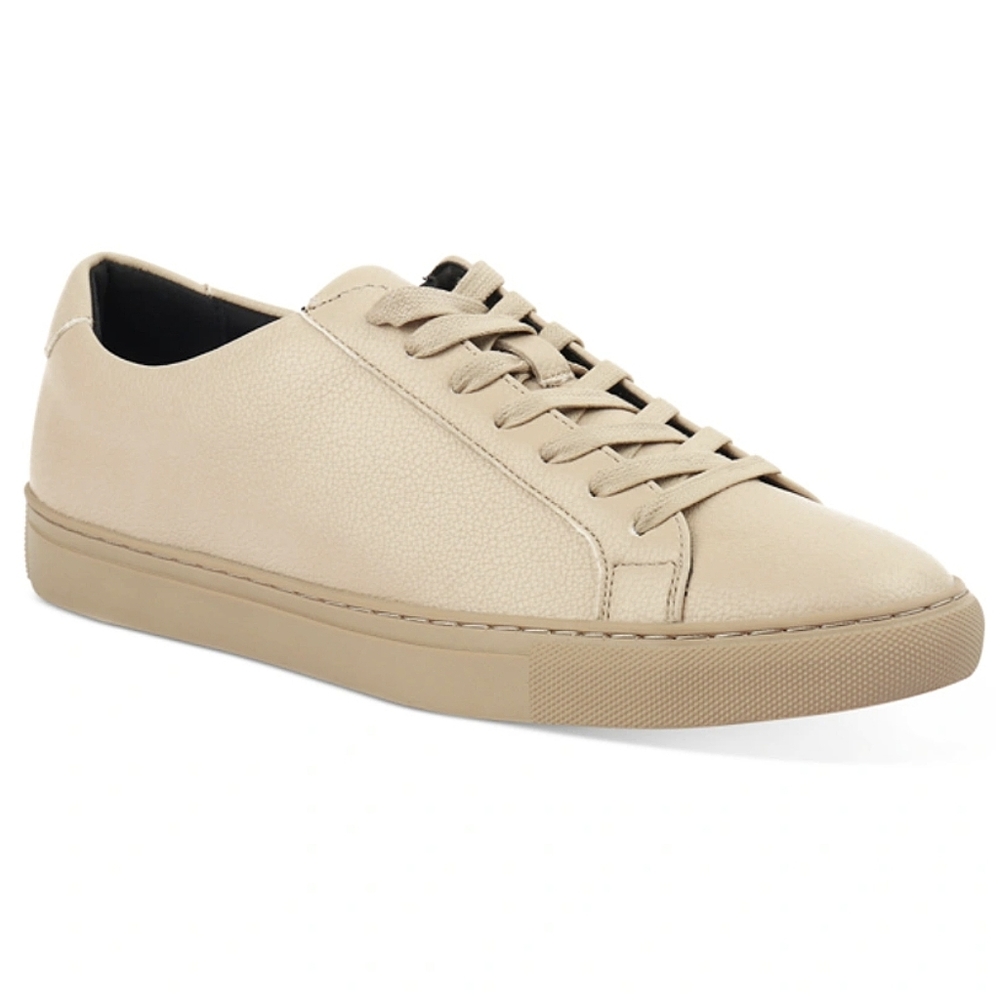 New Alfani Grayson beige vegan sneaker classic tennis style 11.5 - Picture 2 of 8